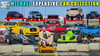 GTA 5  MICHAEL PRESIDENTS SPECIAL CAR COLLECTION  BB GAMING [upl. by Ibbetson]