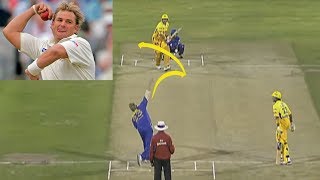 TOP 5 AMAZING WICKETS BY SHANE WARNE  PART 1 [upl. by Hsara522]