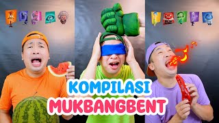 KOMPILASI MUKBANGBENT  MAKAN EMOJI LUCU  MAKAN SESUAI WARNA  EATING SHOW [upl. by Hedaza740]