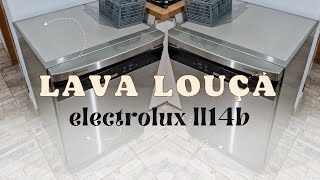 Vale á pena comprar  lava louça electrolux ll14b Resenha [upl. by Eirovi]