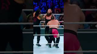 Braun Strowman vs Brock Lesnar vs Roman Reigns🔥wwe shorts [upl. by Kcired]