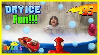 Easy science experiment for kids Dry Ice [upl. by Beitch]