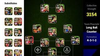 Finally Reached Division 1😍 4312 formation Efootball Rank push Gameplay  Efootball  Zenor [upl. by Aldis36]