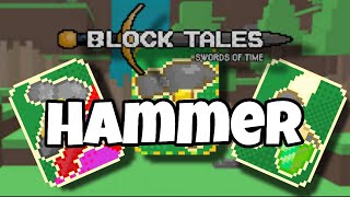 Custom Hammer Weapon  Blocktales Swords Of Time [upl. by Alvar]