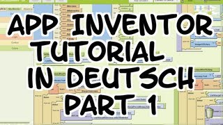 App Inventor in Deutsch 1 Einleitung PjakProgramowanie [upl. by Raynell]