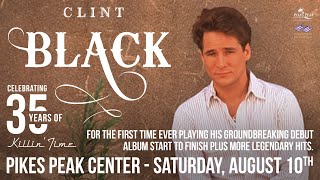 Clint Black  35th Anniversary of Killin Time  Coming August 10 [upl. by Hewett907]