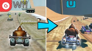 I ported MKWii Winter Circuit into Mario Kart 8 [upl. by Hsirap]