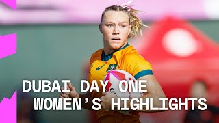 It’s a Maddi Levi MASTERCLASS  HSBC SVNS Dubai 2024  Day One Womens Highlights [upl. by Lenrad]