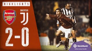 Fabregas amp Henry fire us to victory  Arsenal 20 Juventus  Highlights  March 28 2006 [upl. by Erlewine]