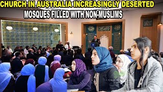 Islam Convert  Christian Church in Australia Empty Mosque Full of NonMuslims [upl. by Auqinehs]