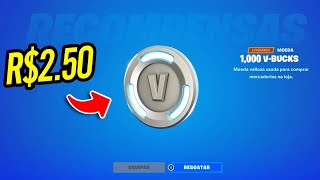 COMO PEGAR 1000 VBUCKS POR R250 [upl. by Kirstin]