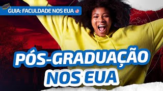 FACULDADES que são PósGraduação nos EUA [upl. by Mirabelle]