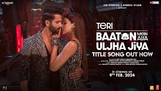 Teri Baaton Mein Aisa Uljha Jiya Official Song Shahid Kapoor Kriti Sanon  RaghavTanishk Asees [upl. by Amihsat557]