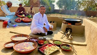 Cooking Lunch for My Family  Lunch Routine in the Village  Punjab Pakistan Village Life  Mubashir [upl. by Eceirehs]