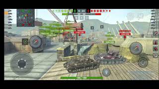 grinding for the is3 and platooning with a playerin world of tanks blitz [upl. by Ezirtaeb]