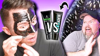 Men Try the Best Blackhead Peel Off Face Masks [upl. by Niemad626]