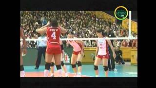 Peru 1 vs Japon 3  Mundial de Voley 2010 Set III 13 HD [upl. by Ylatan]