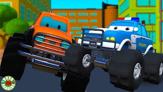 We Are The Monster Truck Animated Video for Kids by Road Rangers [upl. by Assylem]