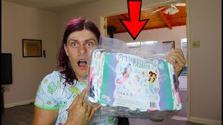 Rearz Mermaid Diaper Review ABDL [upl. by Carlos]