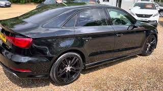 1565 Audi A3 20 TDI SLine saloon auto [upl. by Anul]