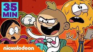 Loud House y los Casagrande 35 MIN de las bromas más divertidas  Nickelodeon en Español [upl. by Nyladgam]