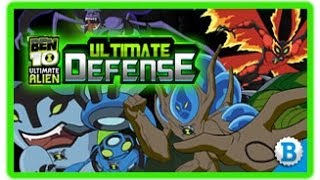 Ben 10  Ultimate Defense  Ben 10 Games [upl. by Dworman]