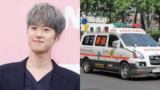 Actor Gong Myung Suffers Face Injury Due To Car Accident [upl. by Grae]