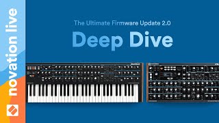 Summit and Peak  Deep Dive into the Ultimate Firmware Update 20  Novation Live [upl. by Tjaden482]