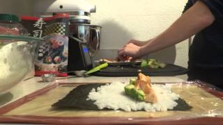 Lets Eat How to Make Cooked Salmon Sushi  Hot to Cook Series [upl. by Malsi]