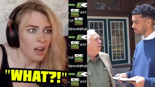 QTCinderella reacts to I Pranked Americas Most Racist Man  Niko Omilana [upl. by Ivana]