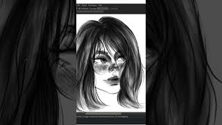 How to Draw a Face for Beginners  Simple Digital Art Techniques DigitalArt DrawingTips [upl. by Aivalf]