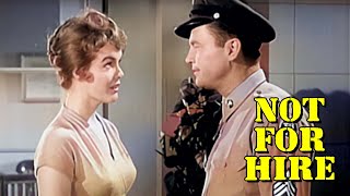 Not For Hire 1959 TV show Starring Ralph Meeker S1E5 quotSmuggled Wifequot Army CID [upl. by Averil]