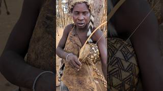 Hadzabe tribe playing beautiful songs 🎵🎼🎶 [upl. by Esinyt]