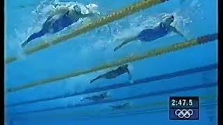 2000 Brooke Bennett USA Olympic Gold 4 05 80 400m Freestyle Sydney Olympic Games [upl. by Anelleh]