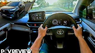 POV REVIEW  TOYOTA NEW VELOZ Q 15 CVT 2023  APA BEDANYA SAMA AVANZA 🤔  Car Tour amp Test Drive [upl. by Louisette]