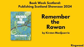 Book Week Scotland Debut Showcase Kirsten MacQuarrie [upl. by Isoj264]