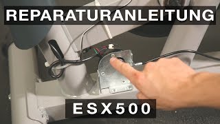 SPORTSTECH ESX500  Wartung Gehäusetauschmaintenanceentretienmantenimiento manutenzione [upl. by Waylen]