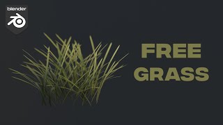 Procedural Grass in Blender with Geometry Nodes [upl. by Sitnerp]