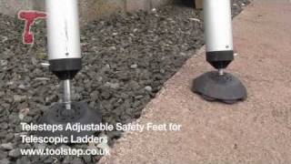 Telesteps Adjustable Safety Feet for Telescopic Ladders [upl. by Eldorado550]