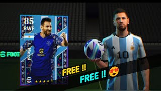 How To Get This New Messi For Free  😍  eFootball 24 [upl. by Bowen]