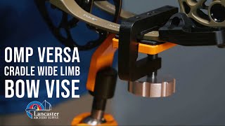 OMP Versa Cradle Wide Limb Bow Vise [upl. by Sophey324]