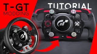 HOW TO transform the Thrustmaster TGt and TGt II  F1 Wheel mod  TUTORIAL [upl. by Enileuqcaj628]