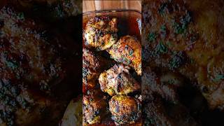 Oven baked juicy chicken thighs  How to make the perfect chicken [upl. by Bueschel410]