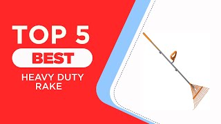 Top 5 Best Heavy Duty Rakes of 2025  Reviews  Best Garden Rakes [upl. by Shayna]