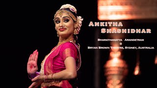 Ankitha Shashidhar  Bharathanatya Arangetram  Highlights 4K [upl. by Nnylyram]