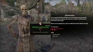 ESO Nightblade Guide  How do you Become a Skeleton Quest  ESO Skeleton Fishing [upl. by Adalie]