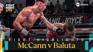 BEAUTIFUL VIOLENCE Dennis McCann v Ionut Baluta was all out war  TNT Sports Boxing Highlights [upl. by Hebrew918]