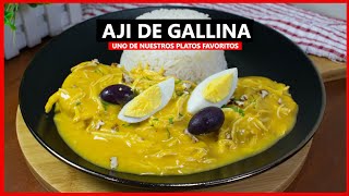 Como preparar AJÍ DE GALLINAPOLLO fácil y rápido  COMIDA PERUANA 🇵🇪  Sonqu [upl. by Aceissej]