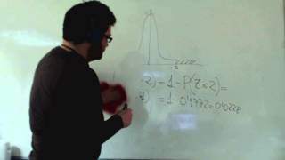 Distribución normal cálculo de probabilidad con la tabla Academia Usero Estepona [upl. by Nolitta]