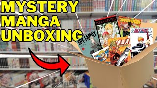 Manga Mystery Box Unboxing Awesome Manga Pickups [upl. by Menashem]